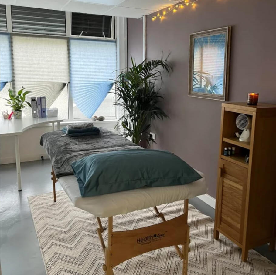Spacious and inviting multi use treatment room at new premises.