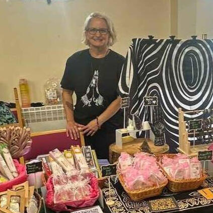 Becky at a previous stall